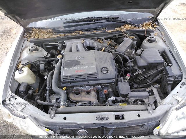 4T1BF28B5YU008880 - 2000 TOYOTA AVALON XL/XLS BEIGE photo 10
