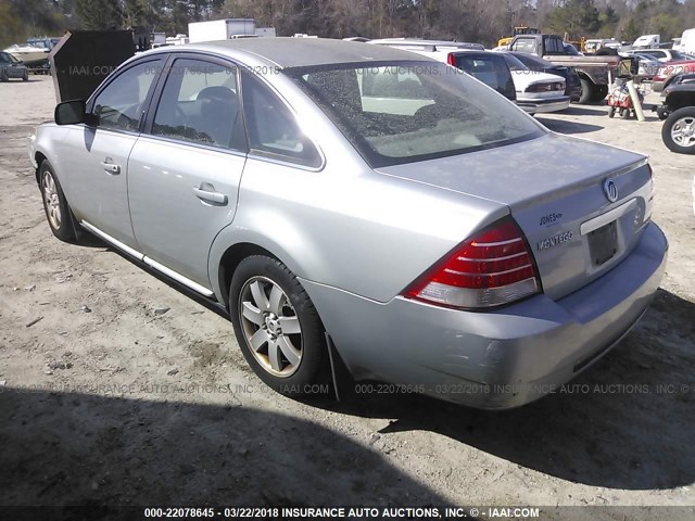 1MEFM40156G616550 - 2006 MERCURY MONTEGO LUXURY GRAY photo 3