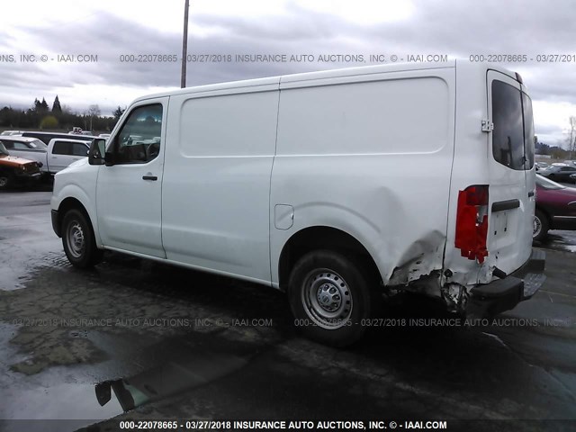 1N6BF0KL1DN110074 - 2013 NISSAN NV 1500/2500 WHITE photo 3