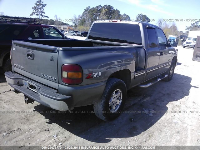 2GCEK19T821358005 - 2002 CHEVROLET SILVERADO K1500 GRAY photo 4