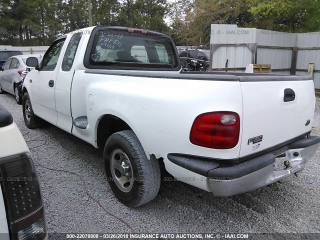 1FTRX07253KD43700 - 2003 FORD F150 WHITE photo 3