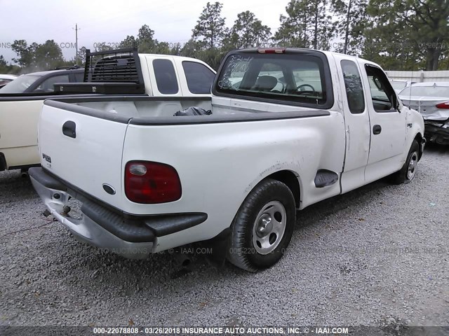 1FTRX07253KD43700 - 2003 FORD F150 WHITE photo 4