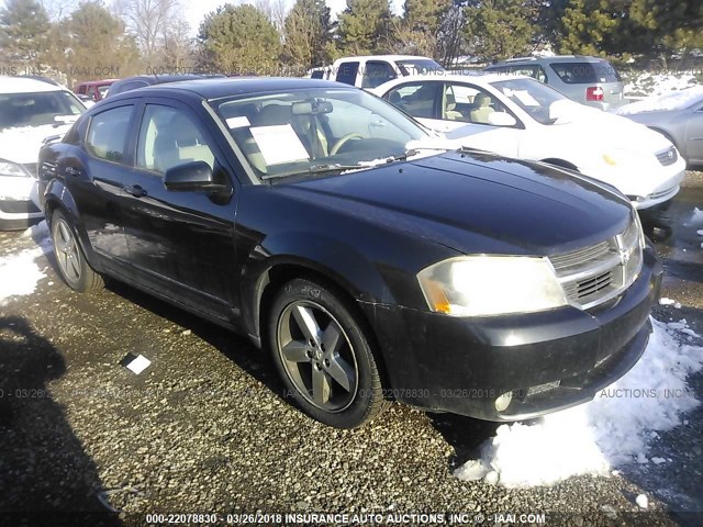 1B3LC76M58N649798 - 2008 DODGE AVENGER R/T BLACK photo 1