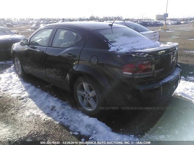 1B3LC76M58N649798 - 2008 DODGE AVENGER R/T BLACK photo 3