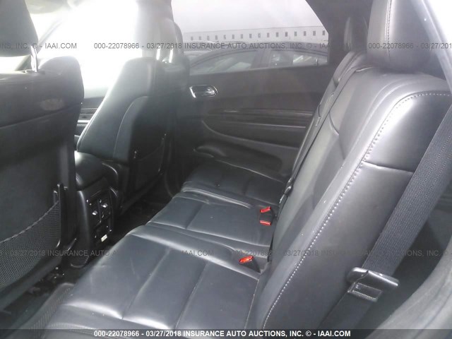 1C4RDHDG3DC681566 - 2013 DODGE DURANGO CREW GRAY photo 8