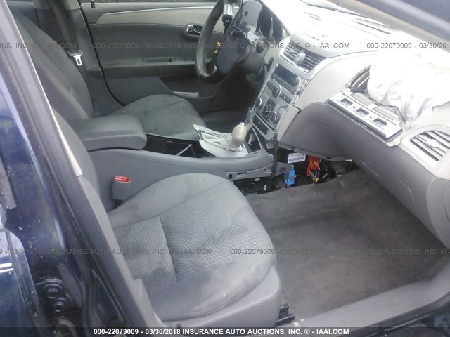 1G1ZG57B284237206 - 2008 CHEVROLET MALIBU LS Mavi foto 5