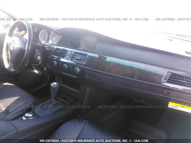 WBANA53505B857645 - 2005 BMW 525 I BLACK photo 5