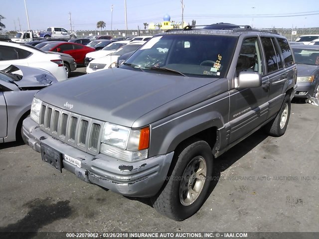 1J4GZ78S7VC606205 - 1997 JEEP GRAND CHEROKEE LIMITED/ORVIS SILVER photo 6