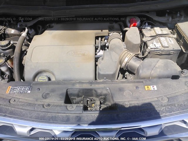 1FM5K7F80GGA71315 - 2016 FORD EXPLORER LIMITED 黑色 照片 10