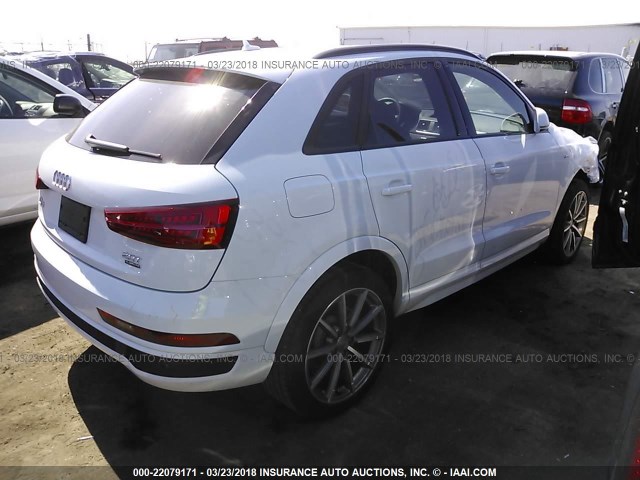 WA1GCCFS6HR007309 - 2017 AUDI Q3 PRESTIGE WHITE photo 4