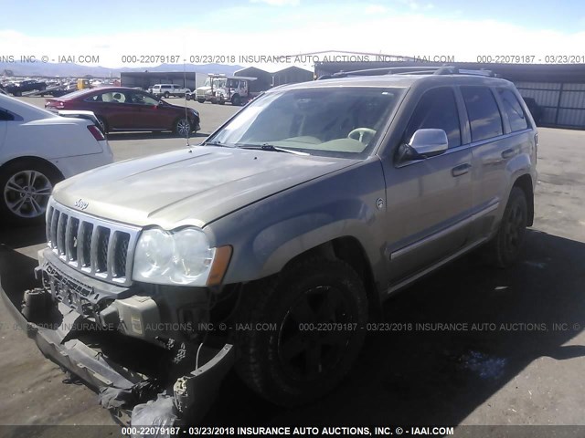 1J8HR68246C164076 - 2006 JEEP GRAND CHEROKEE OVERLAND TAN photo 2