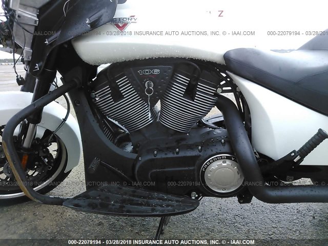 5VPXDAAA4H3057863 - 2017 VICTORY MOTORCYCLES CROSS COUNTRY  WHITE photo 9