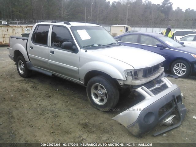 1FMZU67K95UA18045 - 2005 FORD EXPLORER SPORT TR  SILVER photo 1