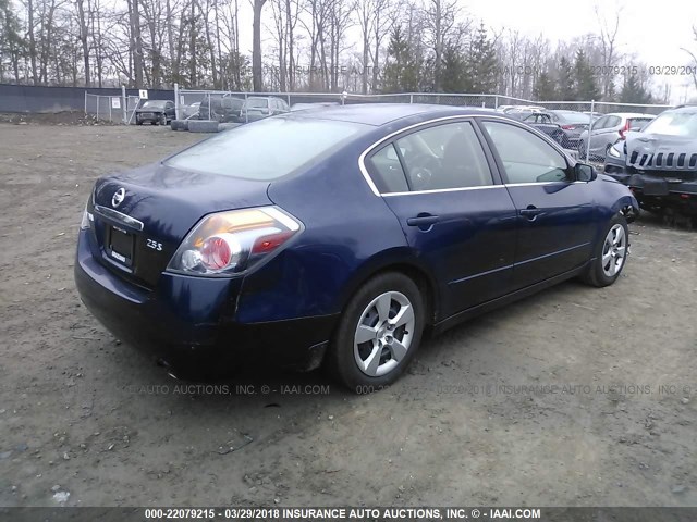 1N4AL21E19N496546 - 2009 NISSAN ALTIMA 2.5/2.5S Navy photo 4