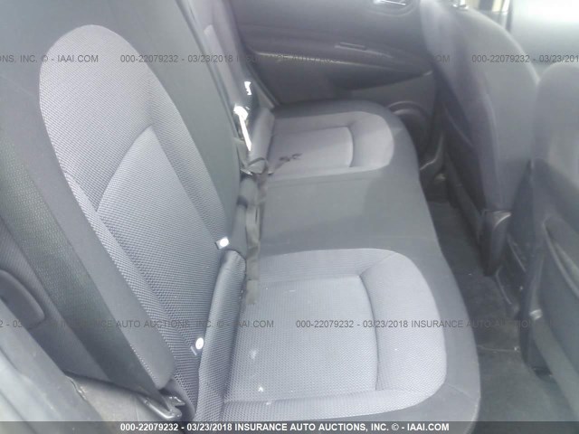 JN8AS5MTXCW612597 - 2012 NISSAN ROGUE S/SV GRAY photo 8