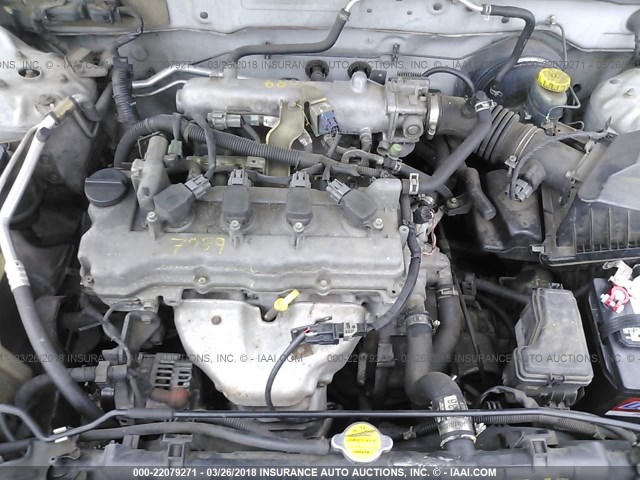 3N1CB51DX4L836593 - 2004 NISSAN SENTRA 1.8/1.8S SILVER photo 10