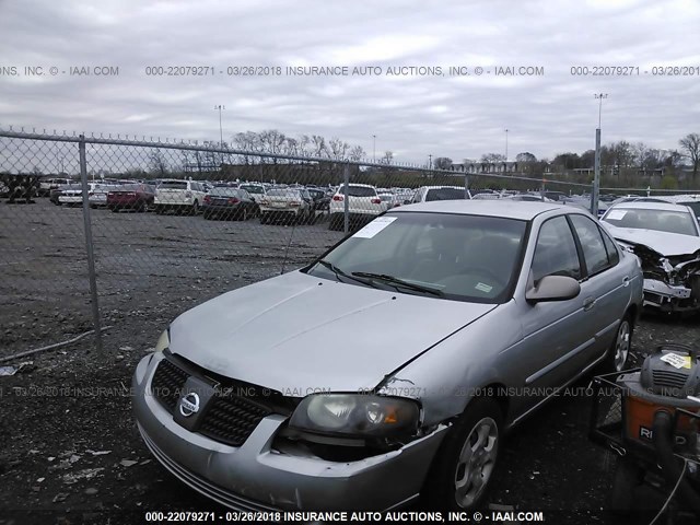 3N1CB51DX4L836593 - 2004 NISSAN SENTRA 1.8/1.8S SILVER photo 2