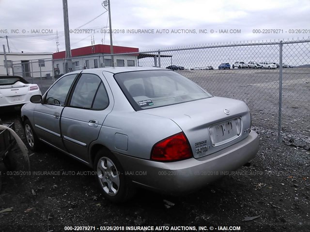 3N1CB51DX4L836593 - 2004 NISSAN SENTRA 1.8/1.8S SILVER photo 3