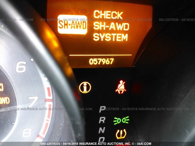 2HNYD2H45BH527132 - 2011 ACURA MDX TECHNOLOGY BLACK photo 7