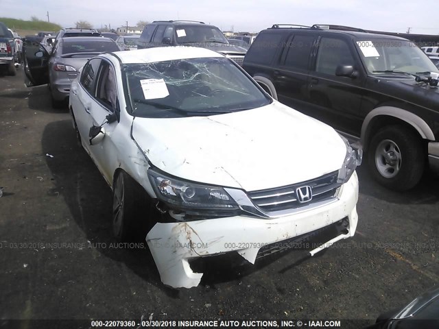 1HGCR2F55FA077971 - 2015 HONDA ACCORD SPORT WHITE photo 6