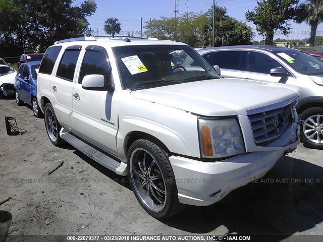 1GYEC63T65R125569 - 2005 CADILLAC ESCALADE LUXURY WHITE photo 1