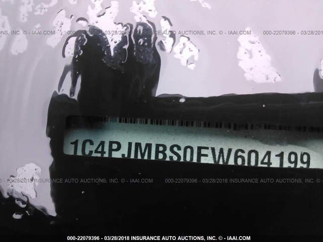 1C4PJMBS0FW604199 - 2015 JEEP CHEROKEE TRAILHAWK 橙色 照片 9