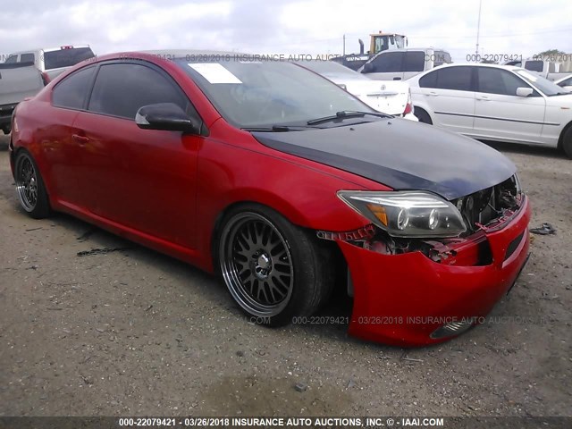 JTKDE177250055190 - 2005 TOYOTA SCION TC 红色 照片 1