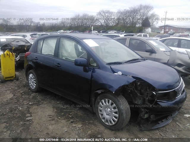 3N1BC13E29L355171 - 2009 NISSAN VERSA S/SL BLUE photo 1