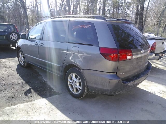 5TDBA22C95S050683 - 2005 TOYOTA SIENNA XLE/XLE LIMITED GRAY photo 3