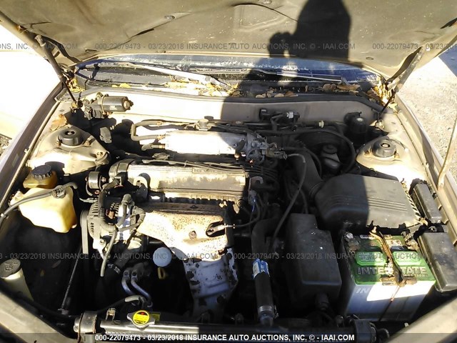 4T1BG12K1TU813381 - 1996 TOYOTA CAMRY DX/LE/XLE ოქროსფერი ფოტო 10