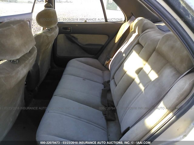 4T1BG12K1TU813381 - 1996 TOYOTA CAMRY DX/LE/XLE ოქროსფერი ფოტო 8