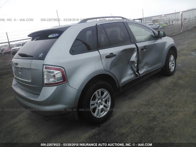 2FMDK36CX7BA96769 - 2007 FORD EDGE SE GRAY photo 4