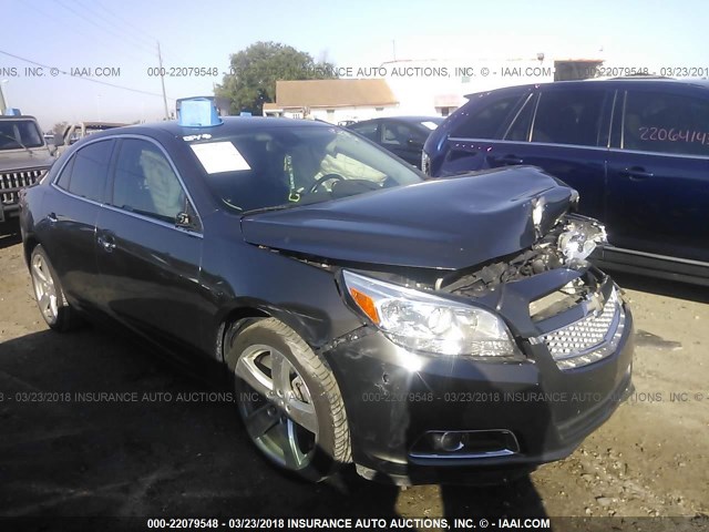 1G11H5SA6DF326798 - 2013 CHEVROLET MALIBU LTZ 棕色 照片 1