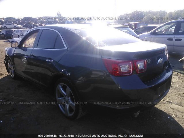 1G11H5SA6DF326798 - 2013 CHEVROLET MALIBU LTZ 棕色 照片 3