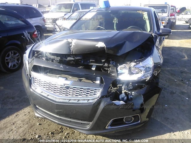 1G11H5SA6DF326798 - 2013 CHEVROLET MALIBU LTZ 棕色 照片 6
