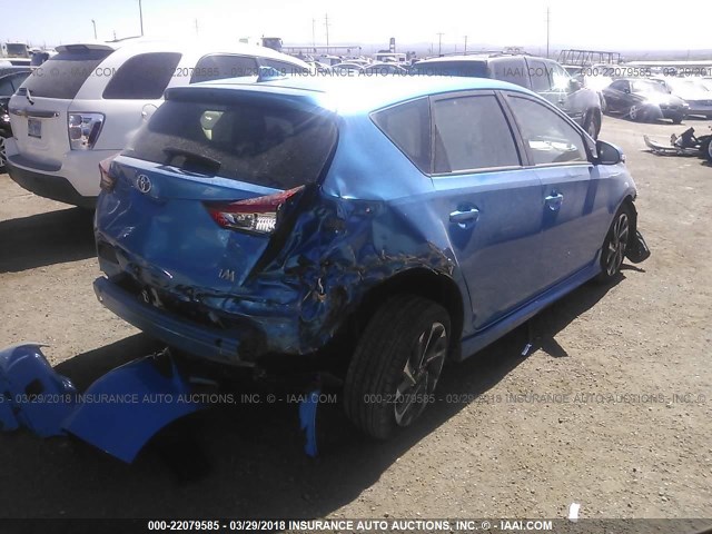 JTNKARJE3JJ554872 - 2018 TOYOTA COROLLA IM BLUE photo 6