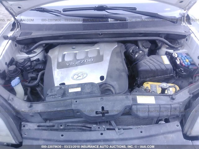 KM8JN72D46U302970 - 2006 HYUNDAI TUCSON GLS/LIMITED თეთრი ფოტო 10