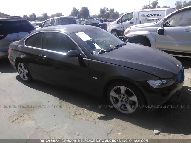 WBAWV13537P117479 - 2007 BMW 328 I SULEV BLACK photo 1