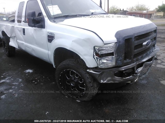 1FTSX21R08EB12132 - 2008 FORD F250 SUPER DUTY TEAL photo 6