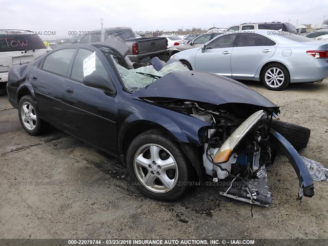 1B3EL46X65N679583 - 2005 DODGE STRATUS SXT BLUE photo 1