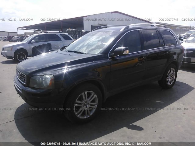 YV4CZ852471370736 - 2007 VOLVO XC90 V8 BLACK photo 2