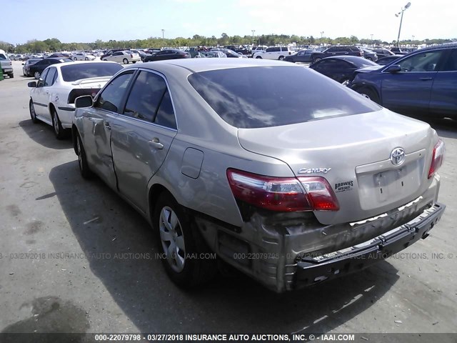 4T1BE46K49U326637 - 2009 TOYOTA CAMRY SE/LE/XLE ოქროსფერი ფოტო 3