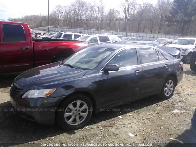 4T1BE46K59U801762 - 2009 TOYOTA CAMRY SE/LE/XLE GRAY photo 2
