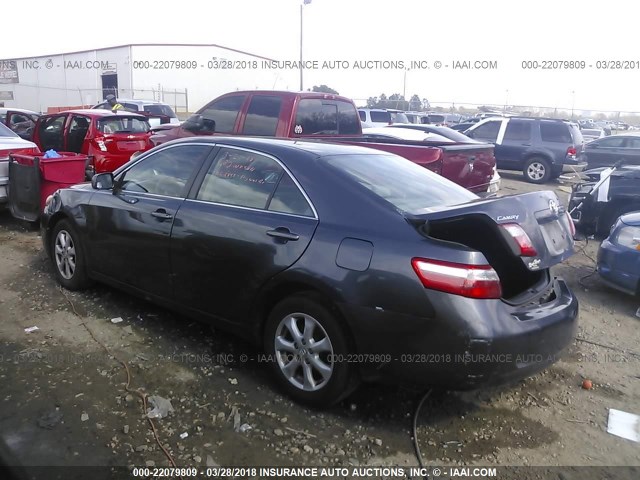 4T1BE46K59U801762 - 2009 TOYOTA CAMRY SE/LE/XLE GRAY photo 3