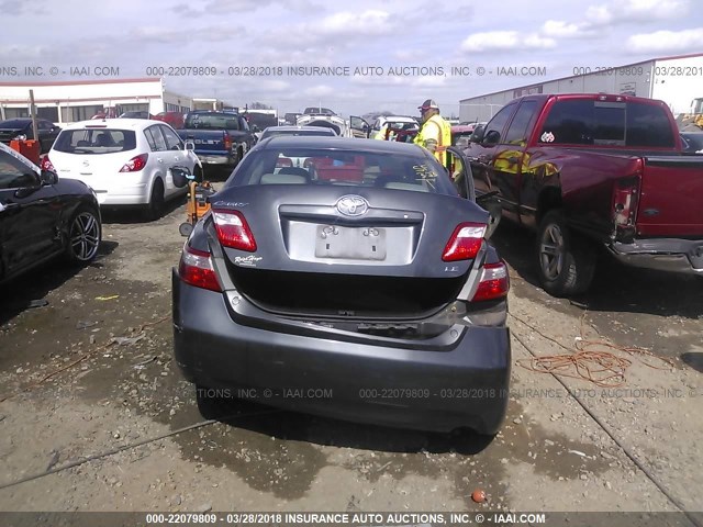 4T1BE46K59U801762 - 2009 TOYOTA CAMRY SE/LE/XLE GRAY photo 6