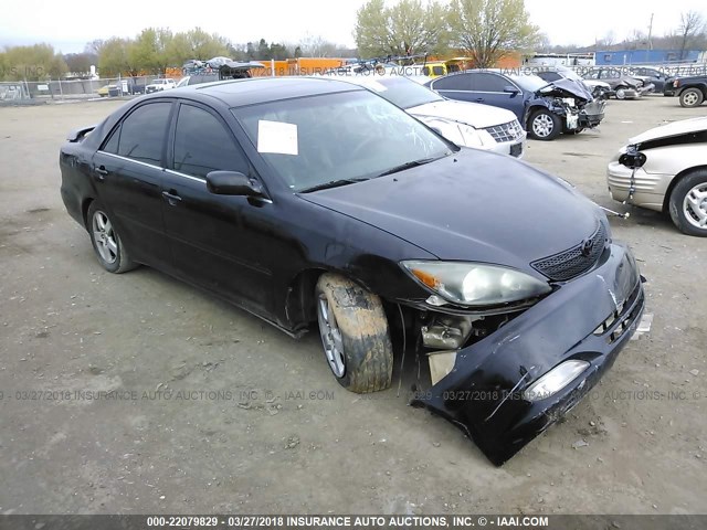 4T1BF30KX3U036247 - 2003 TOYOTA CAMRY LE/XLE/SE შავი ფოტო 1