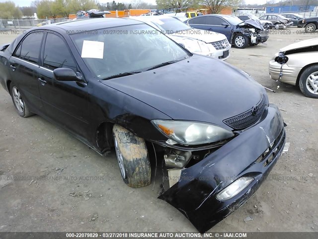 4T1BF30KX3U036247 - 2003 TOYOTA CAMRY LE/XLE/SE შავი ფოტო 6