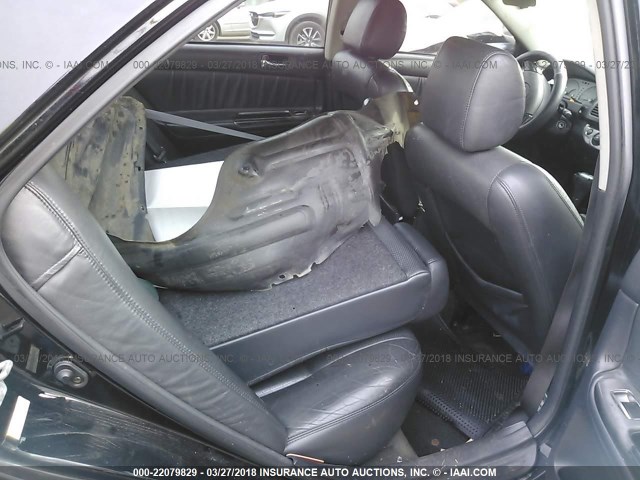 4T1BF30KX3U036247 - 2003 TOYOTA CAMRY LE/XLE/SE შავი ფოტო 8