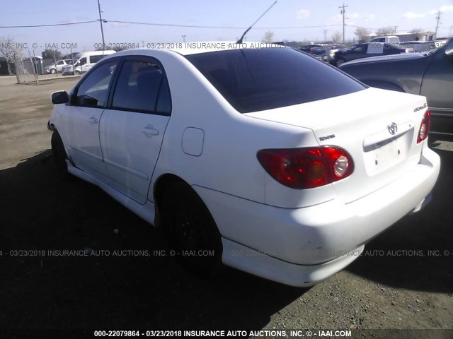 1NXBR32E74Z218049 - 2004 TOYOTA COROLLA CE/LE/S WHITE photo 3