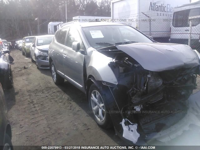 JN8AS5MV4BW662220 - 2011 NISSAN ROGUE S/SV/KROM GRAY photo 1